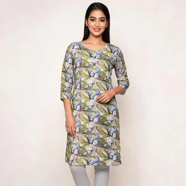 Multicolor_Rayon_Straight_Foil_Printed_Kurti_For_Women