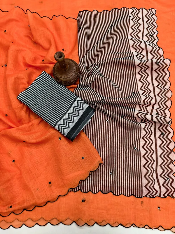 STRIPED_TRENDING_VIRAL_LINEN_SAREE__ZIGZAG_MIRROR_