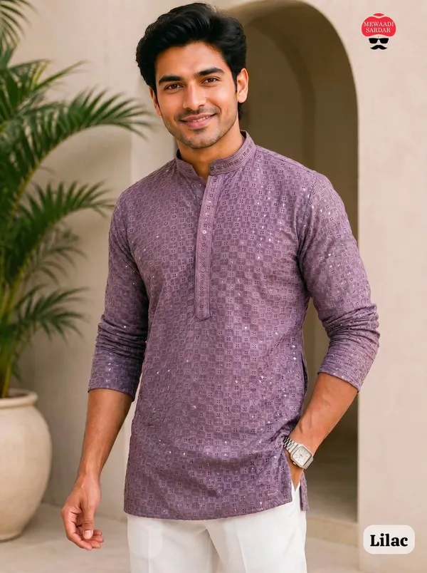 Stylish_Short_kurta_Full_Sleeves_in_Chikan_Work_Fabric