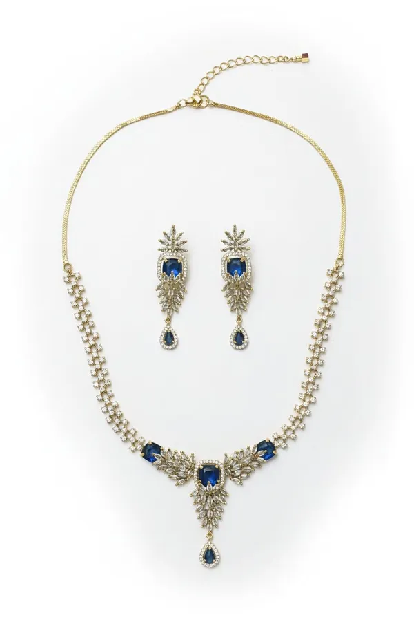 Royal_Sapphire_Blue_American_Diamond_Necklace_Set_|_Premium_Jewelry_For_Weddings,_Festive_And_Party_Wear