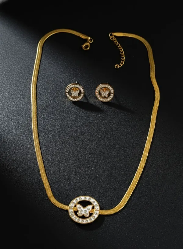 Premium_Ruby-Style_Sunburst_Pendant_Set_|_Luxury_American_Diamond_Necklace_And_Earring_Jewelry_For_Weddings,_Parties_And_Festive_Wear