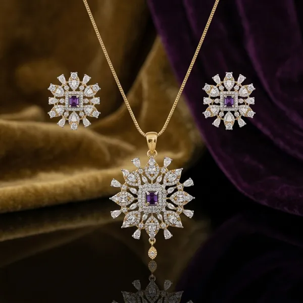 Royal_Amethyst_Sunburst_Pendant_Necklace_Set_for_Women