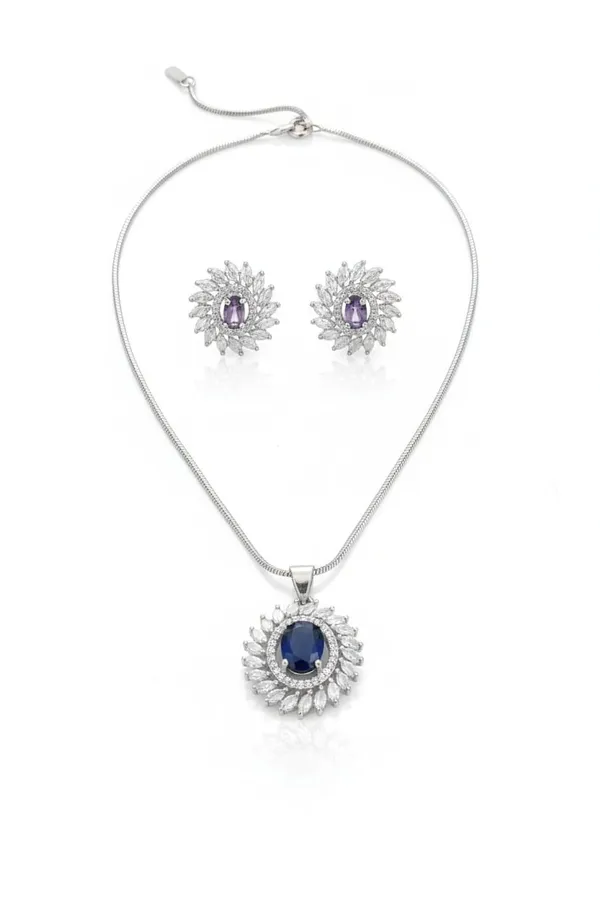 Royal_Sapphire_Crystal_Pendant_Set_For_Women