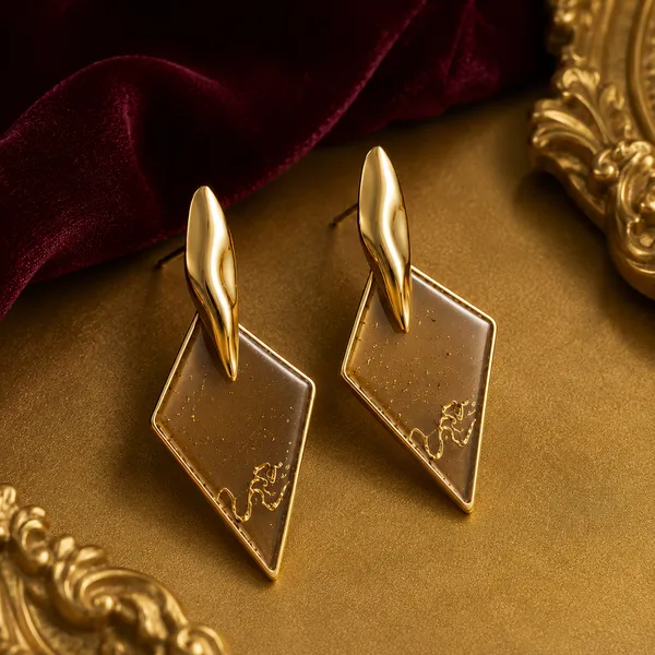 Gold_Alloy_Anti_Tarnish_Translucent_Resin_Earrings_For_Women