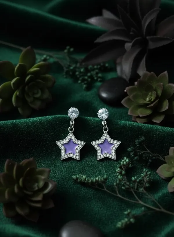 Silver_Oxidized_Alloy_Earrings_For_Women