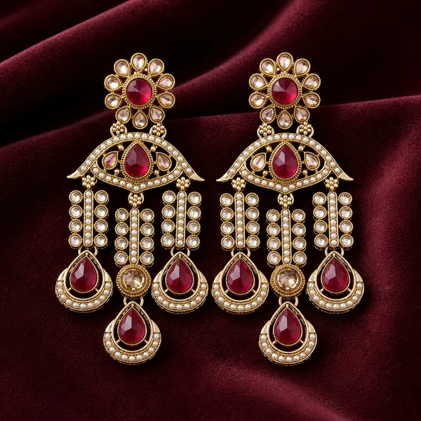 Gold_Alloy_Earrings_For_Women