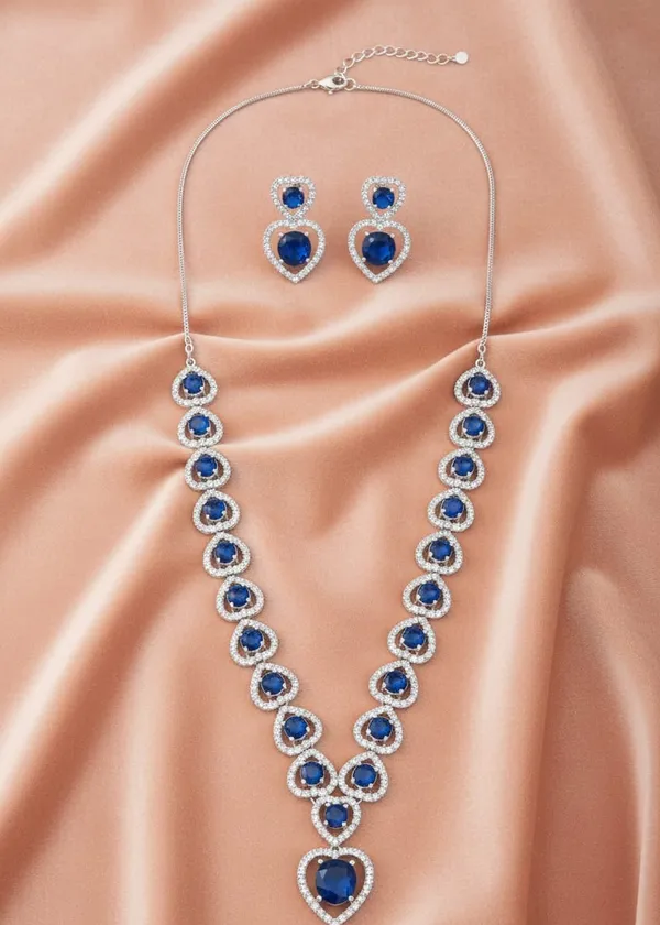 Royal_Blue_Heart-Motif_American_Diamond_Necklace_Set_|_Premium_Bridal_And_Party_Wear_Jewelry_For_Women