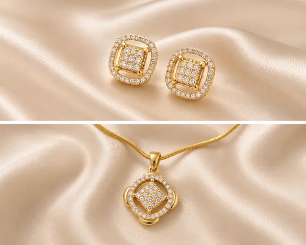 Pendant,_Chain_&_Earrings_Set
