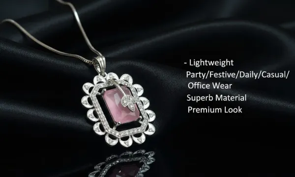 Blush_Pink_Crystal_Pendant_Set_For_Women