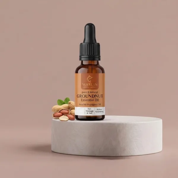 Marlin_100%_Pure_Groundnut_Essential_Oil_For_Hair_&_Massage