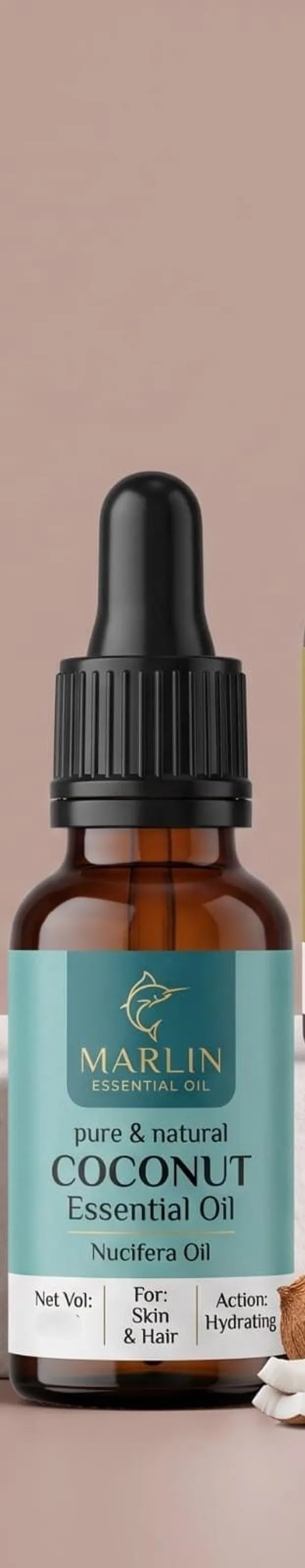 Marlin_100%_Pure_Coconut_Essential_Oil_For_Skin_&_Hair