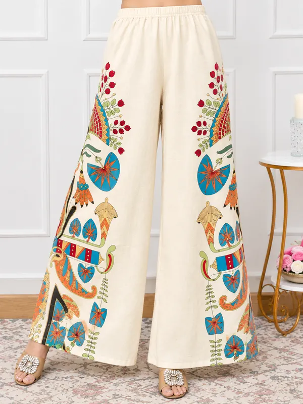 Deebaco_Magenta_Shirt_With_Printed_Palazzos_Co-Ord_Set