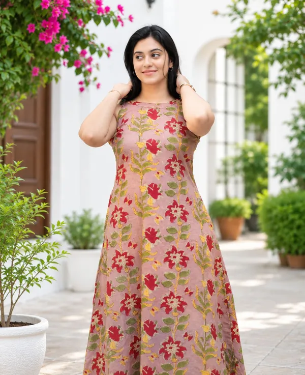Pink_Women_Ethnic_Motifs_Printed_Regular_Pure_Cotton_Kurta_with_Palazzo