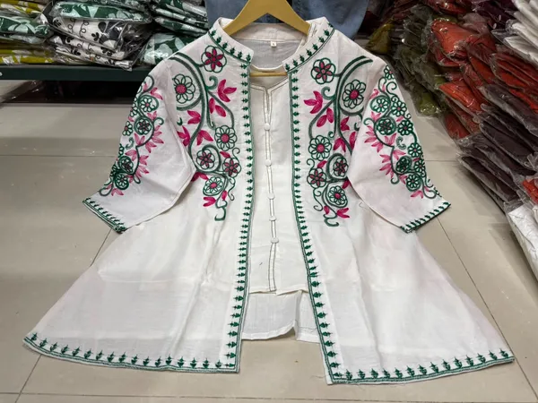 White_Floral_Embroidered_3-Piece_Jacket_Co-ord_Set