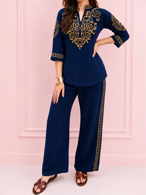 Premium_Cotton_Flex_Co-ord_Set_Top_And_Cotton_Flex_Pant_with_Beautiful_Embroidery_&_Lace_Work_