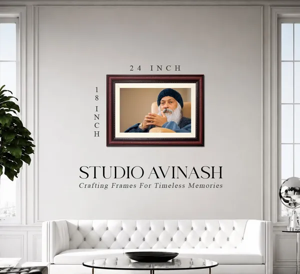 Rajneesh_Osho_Photo_Folded_Hands_Frame_Without_Glass