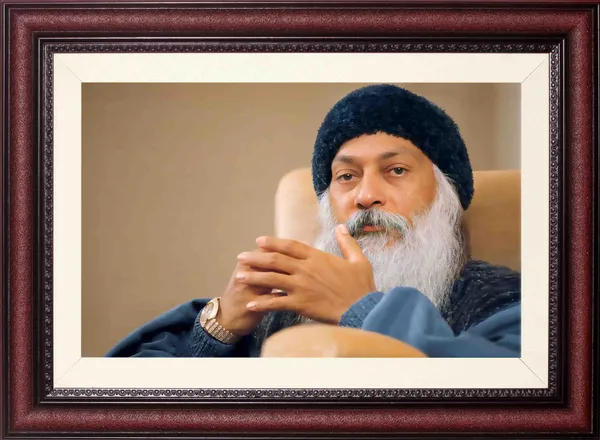 Rajneesh_Osho_Photo_Folded_Hands_Frame_Without_Glass