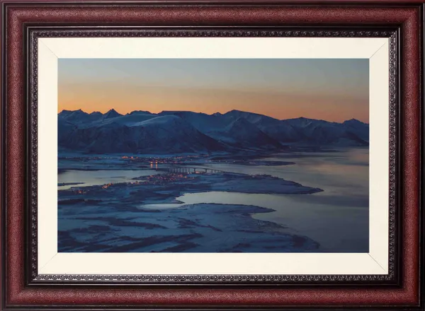 Mountain_Coastline_Landscape_Wall_Art_Twilight_Photo_Frame_Without_Glass