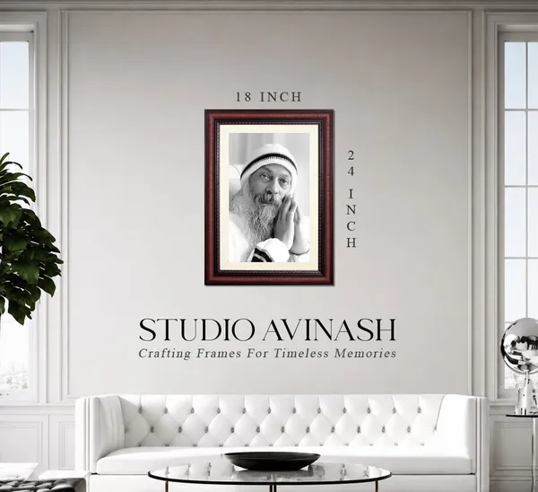 Acharya_Rajneesh_Osho_Striped_Cap_Prayer_Photo_Frame_Big_Size_Without_Glass_|_Devotion_in_Classic_Contrast