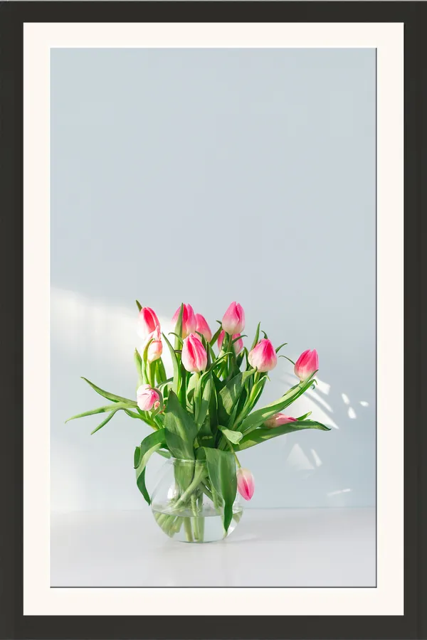 Pink_Rose_Flower_Framed_Photo_Wall_Hanging_Without_Glass