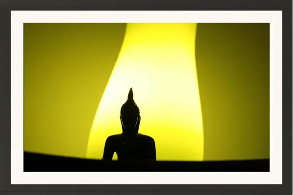 Buddha_Photography_Print_With_Mount_Frame_Without_Glass