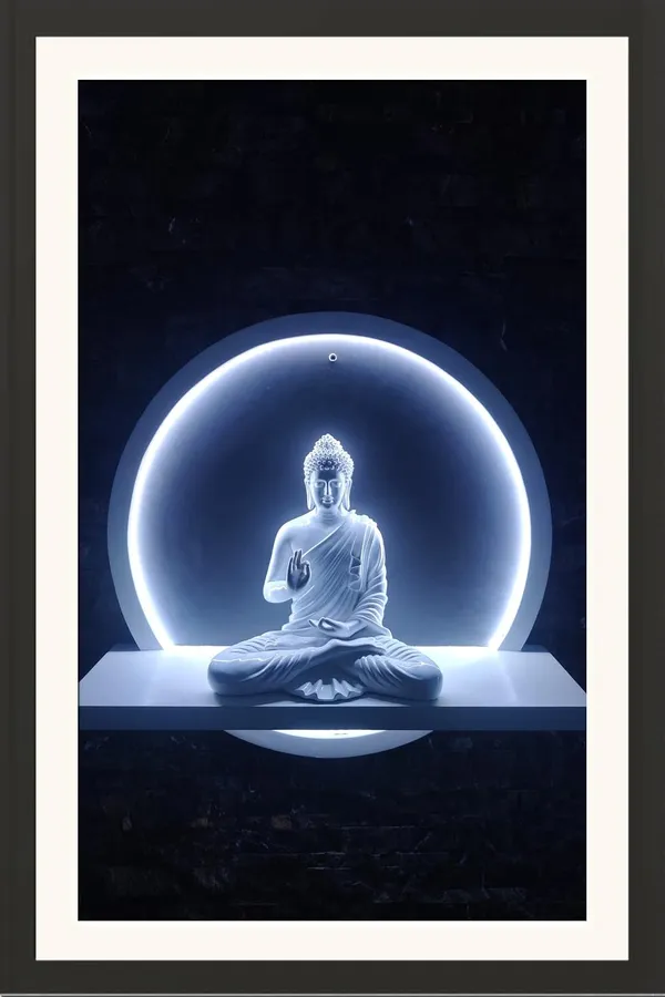 Buddha_Photography_Print_With_Frame_Without_Glass