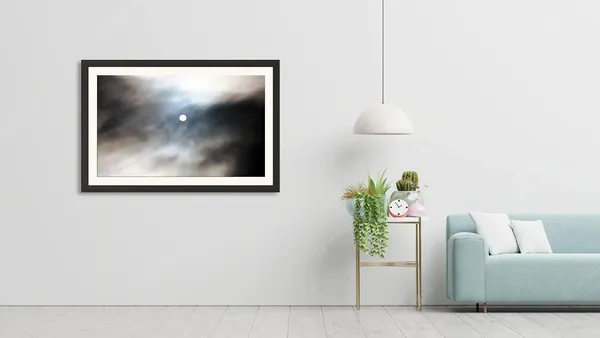 Cloudy_Sky_Photography_Print_With_Mount_Frame