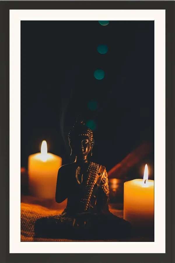 Buddha_With_Candle_Photography_Print