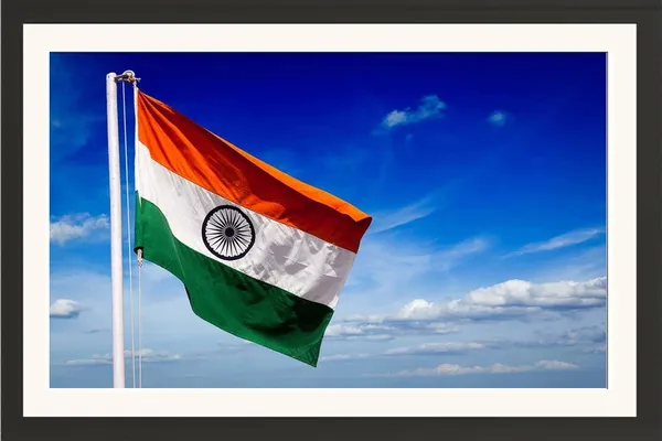 Indian_Flag_Waving_Sky_Photograph_Without_Glass_|_Freedom_in_Motion_Frame