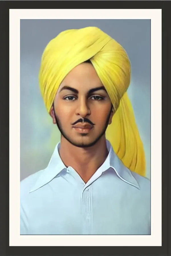 Bhagat_Singh_Vibrant_Portrait_Without_Glass_|_Colorful_Patriotic_Wall_Hanging_Frame