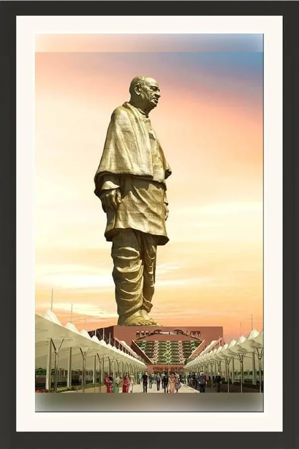 Sardar_Patel_&_Statue_of_Unity_Wall_Art_Without_Glass_|_World's_Tallest_Tribute_Frame