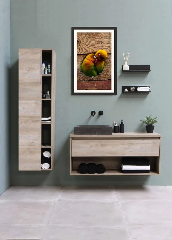 Love_Birds_Wall_Art_Poster_Framed_Photo_Without_Glass