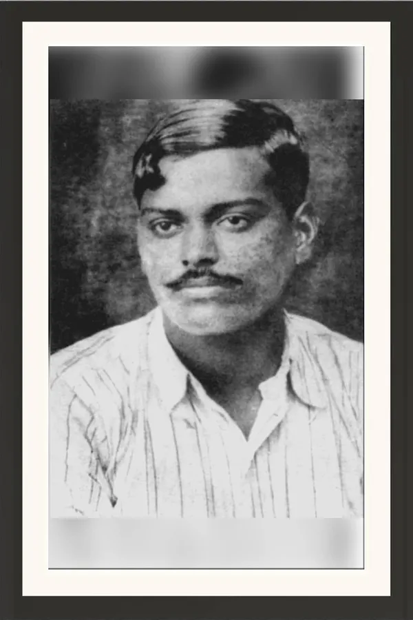 Chandra_Shekhar_Azad_Young_Portrait_|_Unbroken_Spirit_Photograph_Frame_Without_Glass