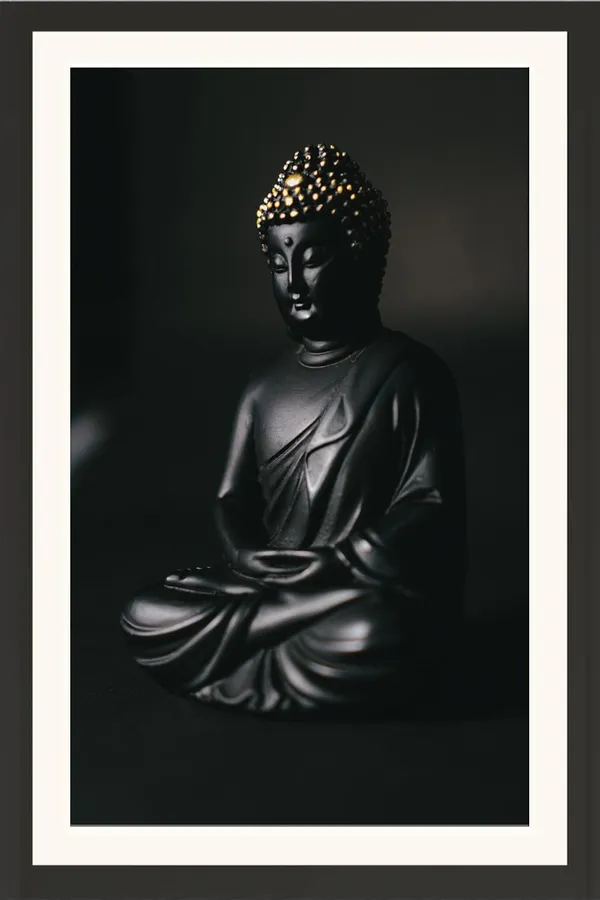 Buddha_Statue_Wall_Hanging_Framed_Photo