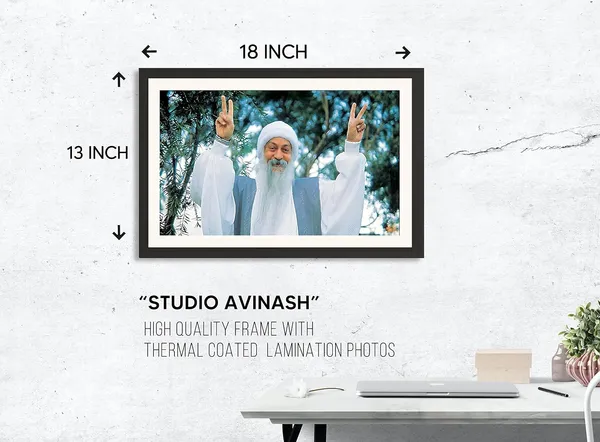 Osho_Rajneesh_Photo_Peace_Gesture_Frame_Without_Glass_|_Osho_Photo_Frame_Big_Size_