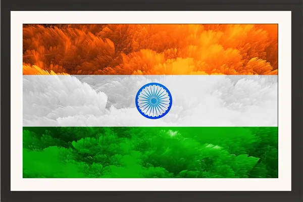 Indian_Flag_Artistic_Cloud_Backdrop_Without_Glass_|_Dramatic_Tiranga_Wall_Frame