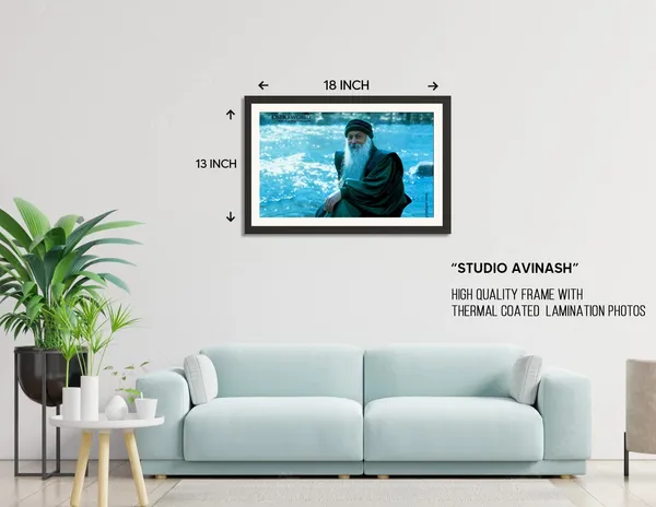 Rajneesh_Osho_Photo_Frame_Big_Size_Water_Backdrop_Frame_Without_Glass