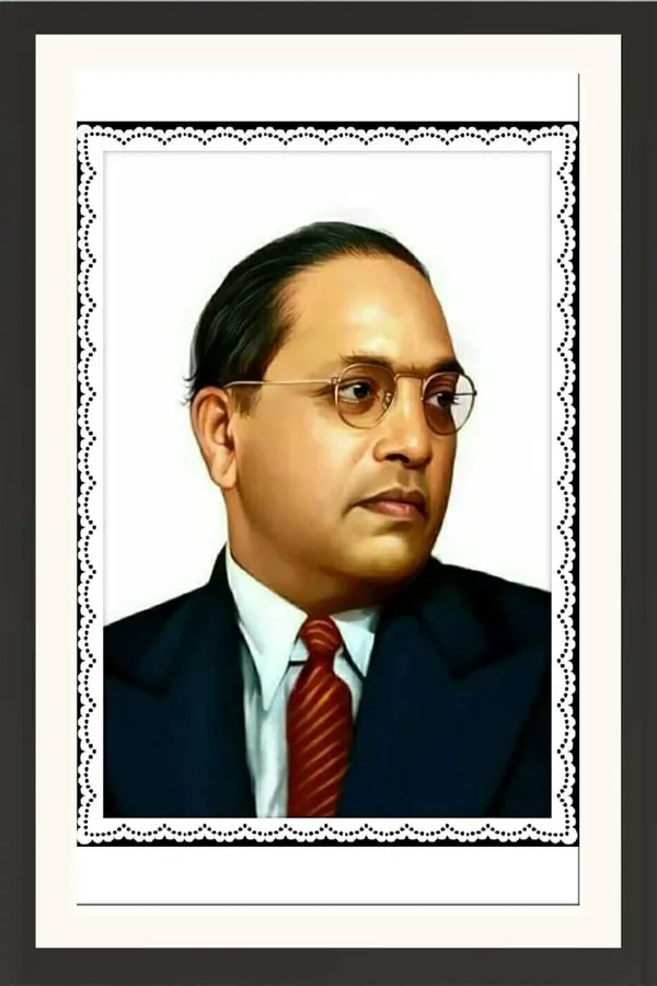 Bhim_Rao_Ambedkar_Photo_Decorative_Frame_Design_Without_Glass