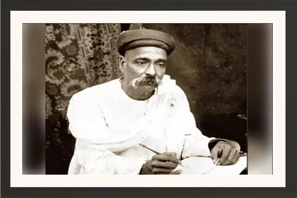 Bal_Gangadhar_Tilak_Seated_Portrait_Without_Glass_|_Swaraj_is_My_Birthright_Frame