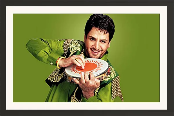 Gurdas_Maan_Photo_Frame_Without_Glass_–_Traditional_Attire_Alternate_Pose_Wall_Art