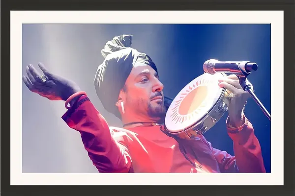 Gurdas_Maan_Photo_Frame_Without_Glass_–_Live_Performance_Wall_Art,_Punjabi_Folk_Icon