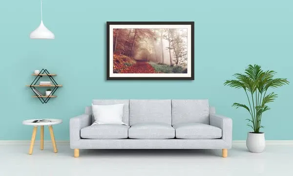 Forest_Wall_Art_Misty_Autumn_Path_Landscape_Photo_Frame_Without_Glass