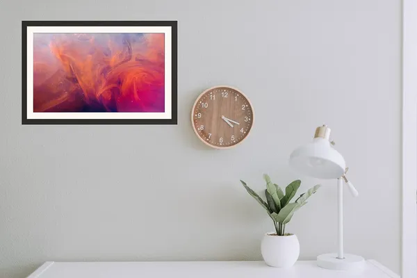 Framed_Abstract_Art_Print_Without_Glass