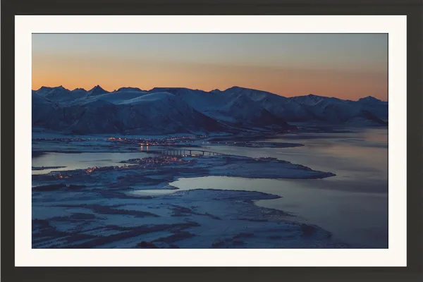 Mountain_Coastline_Landscape_Wall_Art_Twilight_Photo_Frame_Without_Glass