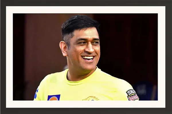 MS_Dhoni_Framed_Photo_Without_Glass