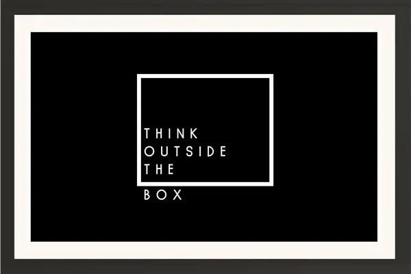 Think_Outside_The_Box_Motivational_Quotes_Frame_Without_Glass