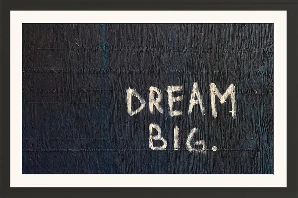 Dream_Big_Chalk_Wall_Motivational_Quotes_Frame_Without_Glass