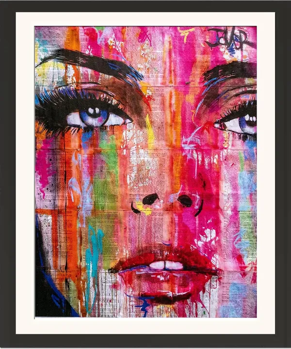 Abstract_Face_Art_Painting_Framed_Print