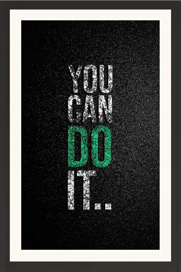 You_Can_Do_It_Motivational_Quote_Wall_Hanging_Frame_Without_Glass
