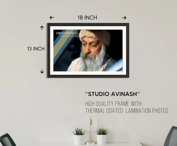 Osho_Rajneesh_Photo_Window_Portrait_Frame_Without_Glass